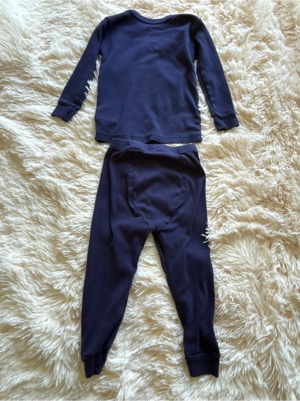 GAP Navy Blue Mickey Mouse Galaxy Pajama Set with Yellow Moon & White Star